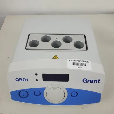 Grant QBD1 Digital Dry Block Heater with Precise Temperature Control and Single Interchangeable Block