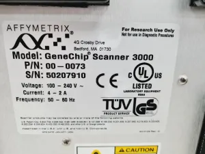 Affymetrix GeneChip Scanner 3000 System with Fluidics Station 450 and Autoloader, 13 of 28