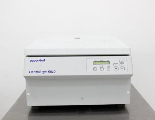 Eppendorf 5810 Benchtop Centrifuge with A-4-62 Swing-bucket Rotor-cover