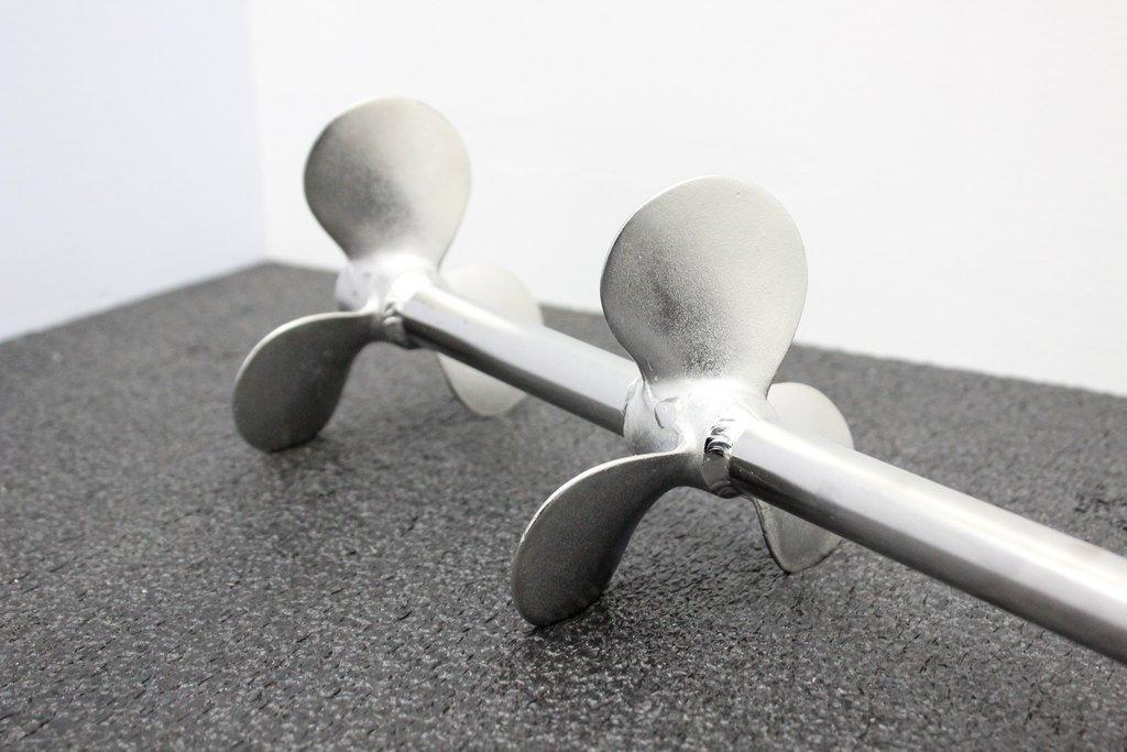 Stainless Steel Industrial Propeller Stirrer Agitator for Laboratory and Industrial Homogenizing