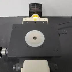 Nikon Epiphot 200 Metallurgical Microscope with BF/DF, Polarizer/Analyzer, and Camera, 10 of 13