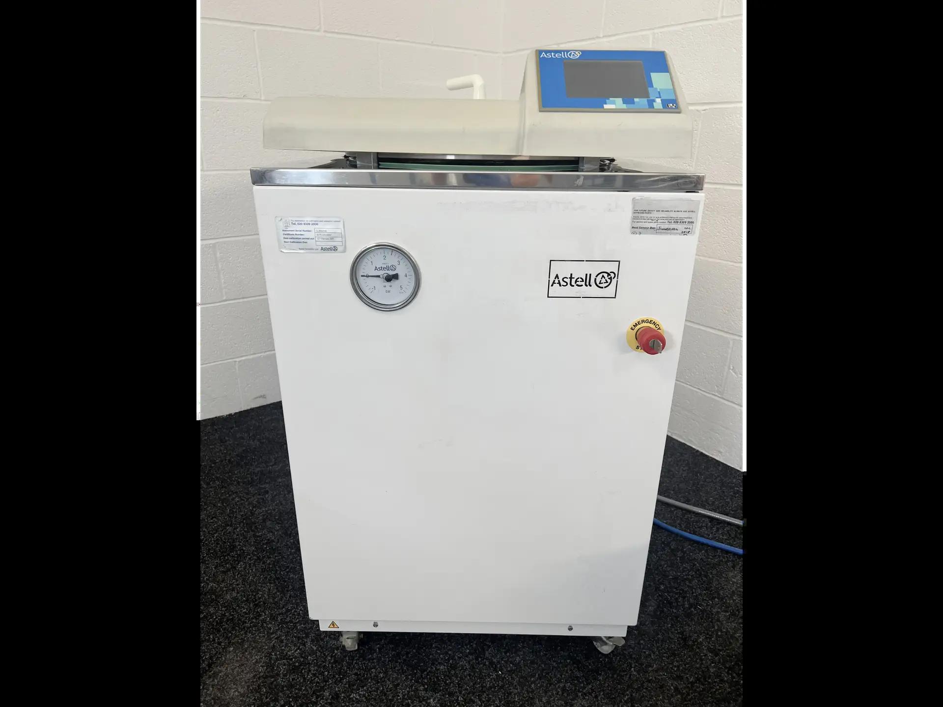Astell AMA270BT65 135L Top Loading Laboratory Autoclave with Touchscreen Control