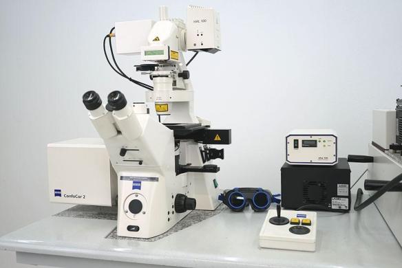 Zeiss Axiovert 200M LSM 510 Confocal Microscope System-cover