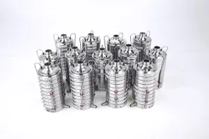 Copley Andersen ACI 60L Cascade Impactor for DPI and MDI Inhaler Testing, 316L, 2 of 10