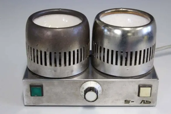 Double Ceramic Heating Mantle for Round Bottom Flasks