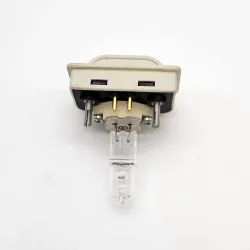 Leica DM1000 Microscope Lamp Socket and 12V 30W Bulb Replacement, 4 of 4