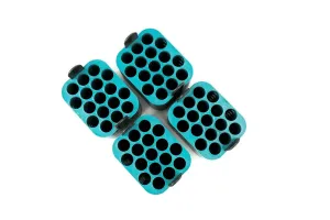 Hettich 4733 Centrifuge Adapter for 17 × 10 Blood Tubes and 15 mL Round-Bottom Tubes, Set of 4, 2 of 3