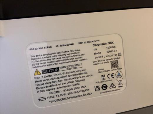 10x Genomics Chromium X/iX Single Cell Analyzer for High-Throughput Genomic Research-cover