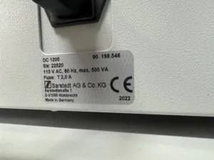Sarstedt DC 1200 Precision Laboratory Capper for Sample Containers, 4 of 4