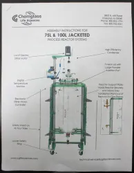 Chemglass 100L Jacketed Process Reactor System for Precise Thermal Chemical Synthesis, 2 of 11