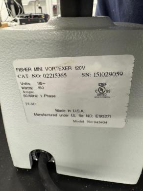 Fisher Scientific Vortex Mixer with Adjustable Speed Control for Precise Liquid Mixing-cover