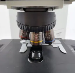 Olympus BX60 Fluorescence Microscope with Fluorite Objectives and Trinocular Head, 6 of 7