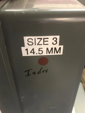 Index 1500 Size 3 Dosing Disc with 14.5 mm Diameter
