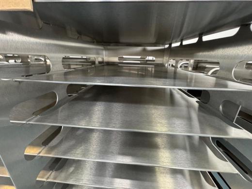 Rossfill Stainless Steel Transfer Cart with Multi-Shelf Design for Laboratory Material Transport-cover
