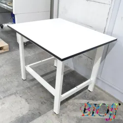 Sakae KK-9075PTGL / NKK-900BW White Laboratory Workbench 90 × 75 × 73 cm, 2 of 3