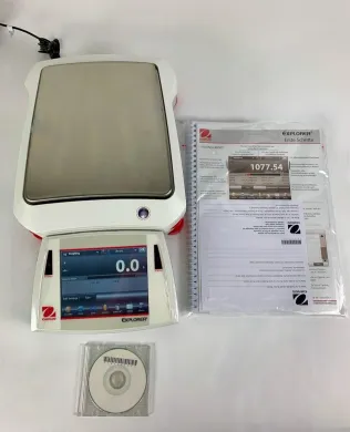 Ohaus EX224M Precision Balance, 0.1 g readability, 6200 g capacity