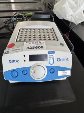Grant QBD2 Laboratory 48-Well Aluminum Block Heater for Precise Sample Heating-cover