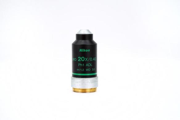 Nikon LWD 20x/0.40 Ph1 Phase-Contrast Microscope Objective-cover