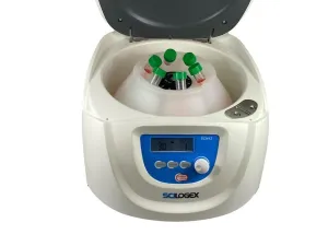 Scilogex SCI406 LCD Digital Clinical Centrifuge, with rotor 19100197; 6 x 15ml and 6 x 50ml capacity, 3 of 4