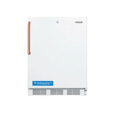 Accucold FF7LWBITBCADA 24" Built-In ADA-Compliant Medical Refrigerator with Pure Copper Handle-cover