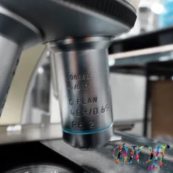 Leica DMLS Upright Optical Microscope with Canon Camera and Phase-Contrast Objectives, 8 of 14