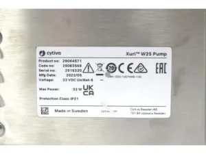 Cytiva GE Xuri W25 Cell Expansion System with Tray 10 for Controlled Single-Use Cell Culture Expansion, 24 of 26