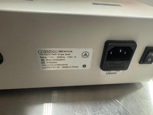 Corning LSE Digital Dry Bath Model 6875-SB for Precise Sample Heating-cover