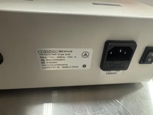 Corning LSE Digital Dry Bath Model 6875-SB for Precise Sample Heating