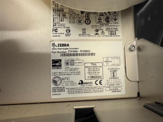 Zebra ZT410 Industrial Thermal Transfer Label Printer-cover