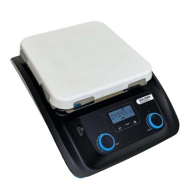 Scilogex SCI500HS-Pro LCD Digital 10 x 10 Magnetic Hotplate Stirrer, ceramic-glass plate-cover