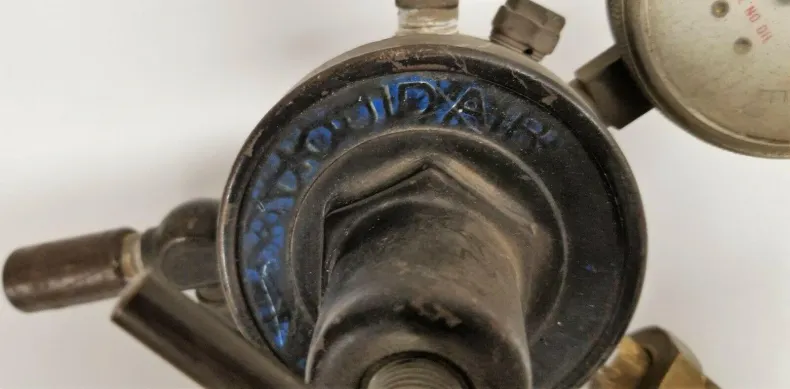 Liquid Air Helium Brass Regulator (CGA 580)