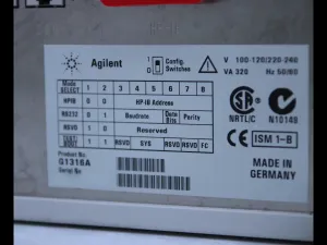 Agilent G1316A COLCOM 1100 Series Column Compartment, 6 of 6