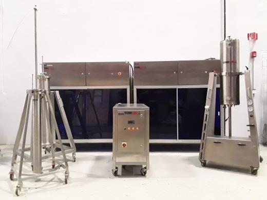 Technikrom Custom Pilot-Scale HPLC System with UV & VIS/NIR Detectors, Automated CIP-cover