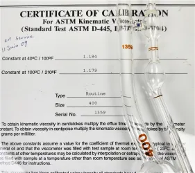 Cannon-Fenske CFRC-400 Certified Routine Viscometer Tube - Size 400, 4 of 23