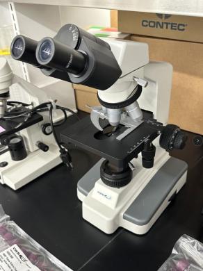 VWR VistaVision Series Binocular Compound Microscope with Mechanical Stage and Built-in Illumination-cover