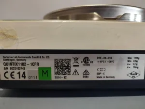 Sartorius Quintix 1102 1CFR Precision Balance 1100g / 0.01g, 5 of 11