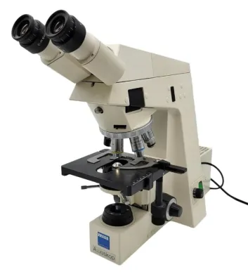 Zeiss Axioskop Microscope with 100x Oil Immersion Objective