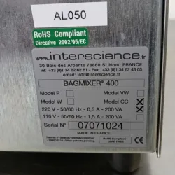 Interscience BagMixer 400 CC Food Homogenizer, 6 of 8