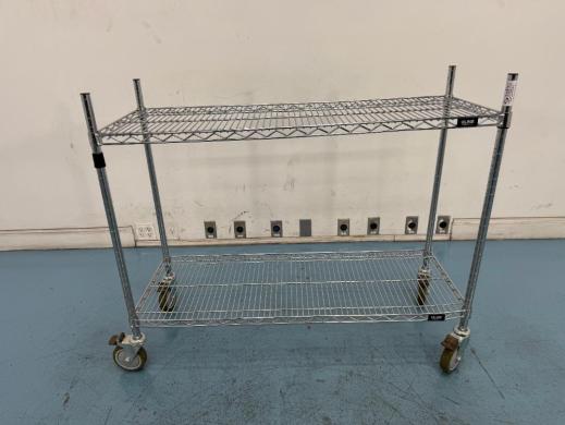 ULINE 4' Portable Wire Shelving Unit for Laboratory Storage and Equipment Organization-cover