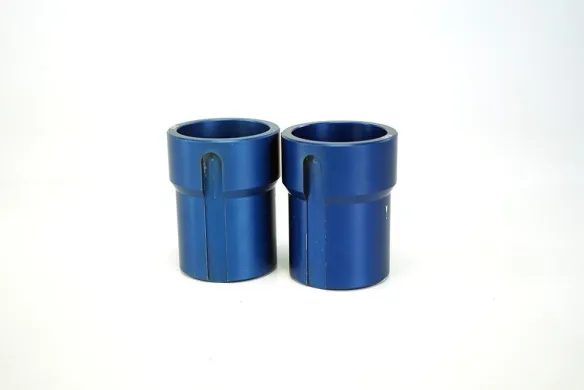 Beckman S4180 Centrifuge Rotor Bucket Set of 2 Blue 13107