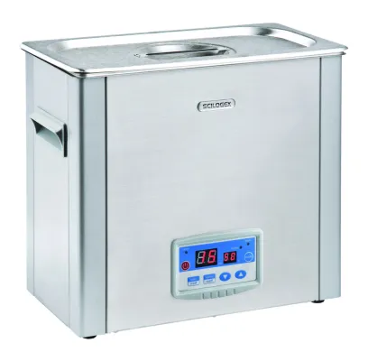 SCILOGEX 210H 10-Liter Heated Ultrasonic Bath with Degassing Function