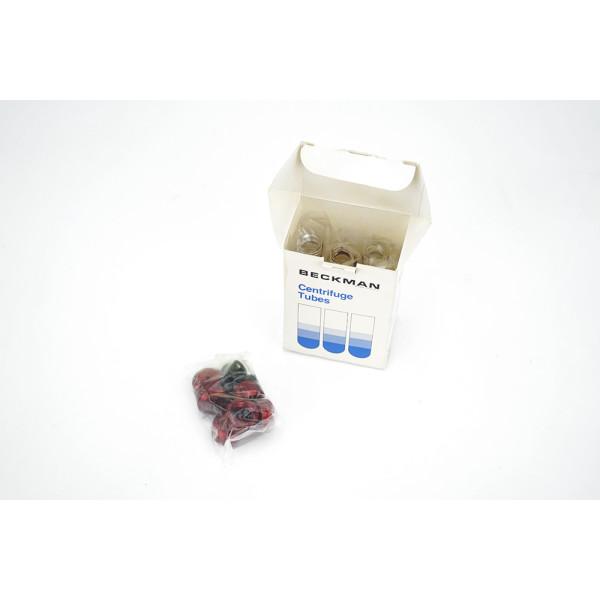 Beckman Coulter 355618 26.3 mL Polycarbonate Bottle with Cap - 6 Pack