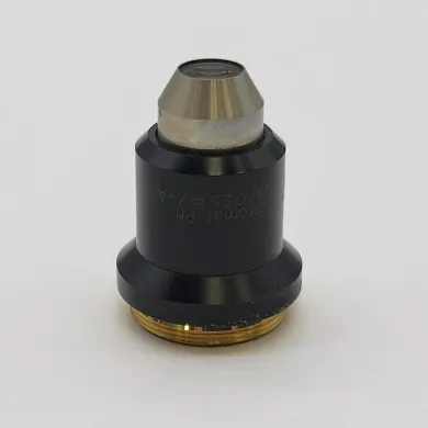 Zeiss Jena 10x Achromat Phase Contrast Microscope Objective ∞/-A