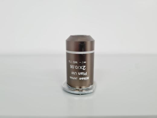 Nikon Plan UW 2X/0.6 Laboratory Objective-cover