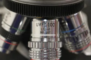 Olympus BH-2 Transmitted Light Fluorescence Microscope with Halogen and Fluorescence Illumination, 6 of 6