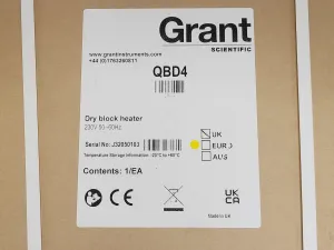Grant QBD4 Dry Block Heater for Precise Laboratory Temperature Control, 2 of 8
