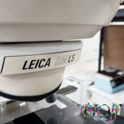 Leica DMLS Upright Optical Microscope with Canon Camera and Phase-Contrast Objectives, 6 of 14