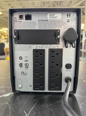 APC Smart-UPS 1500 Tower Uninterruptible Power Supply with LCD and Rear Outlet Bank-cover