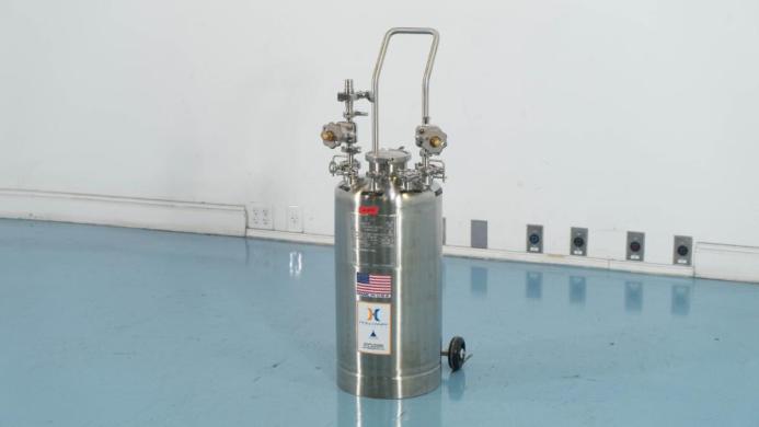 Holloway America 11 Gallon Stainless Steel Pressure Vessel for Bioprocessing-cover