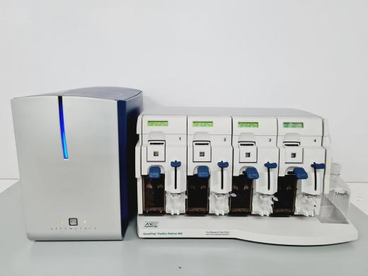 Affymetrix GeneChip Scanner 3000 System with Affymetrix Fluidics Station 450 Lab-cover